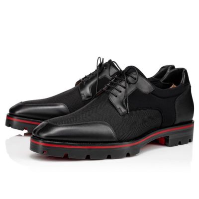 Zapatos Derby Simon Christian Louboutin Hombre - Negros - 1210362BK01
